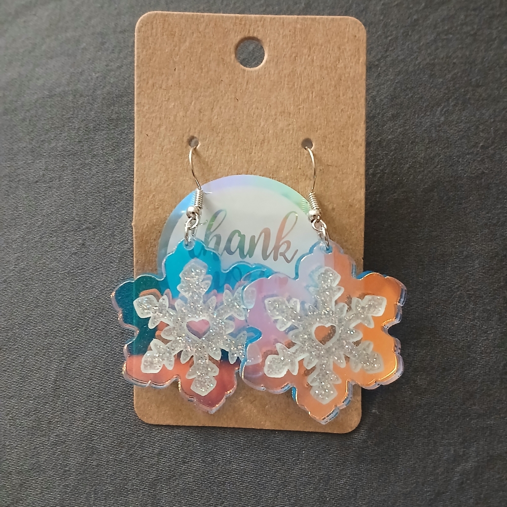 ❄️🎄🎁 4 Pairs Of Christmas Holiday Earrings ❄️🎄🎁